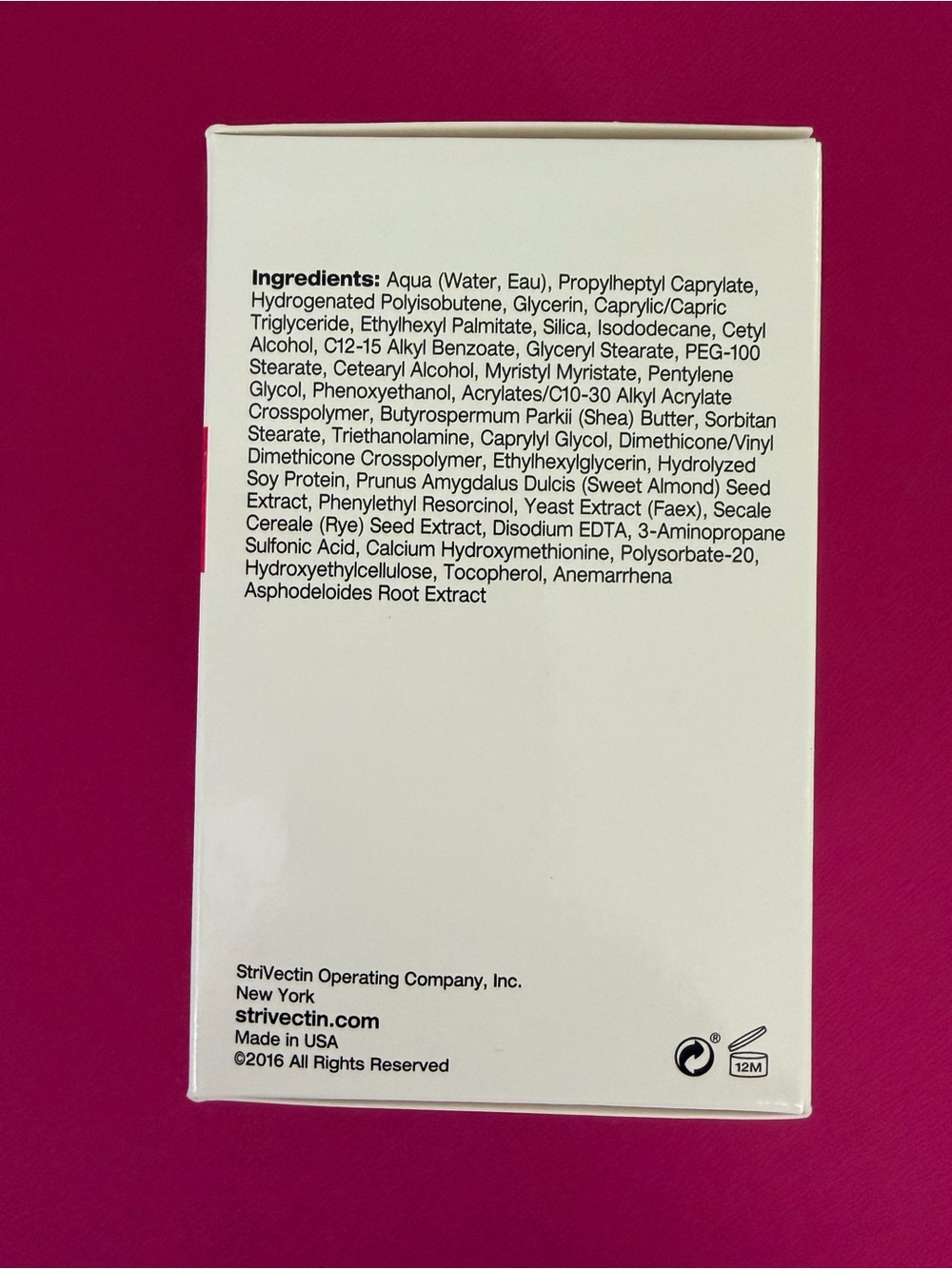 StriVectin 12% Trilaterin Matrix Instant Facial Restoration Concentrate Cream - Picture 4 of 6